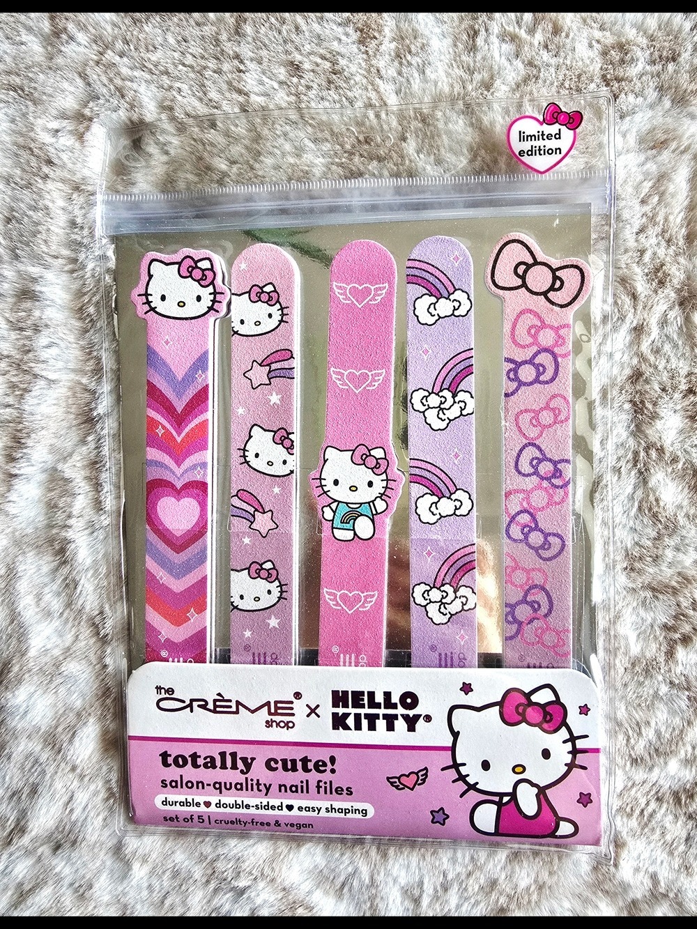 NEW! The Creme Shop x Hello Kitty Totally Cute! Nail Files